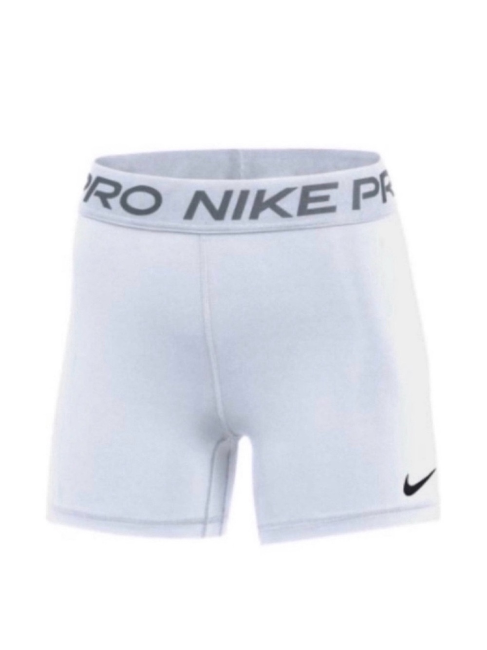 NWT Nike White Pro 365 5” Shorts Size Small